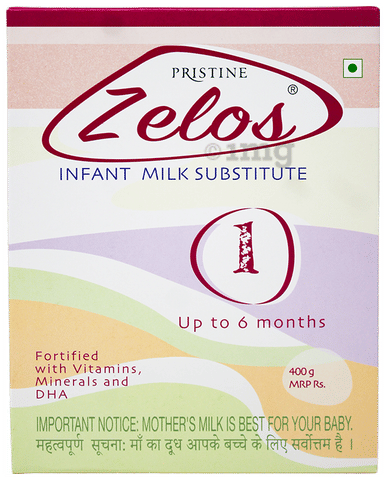 Pristine Zelos Infant Milk Substitute Stage 1 (Up to 6 months