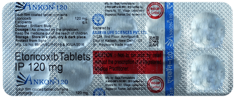 Ankon 120mg Tablet image