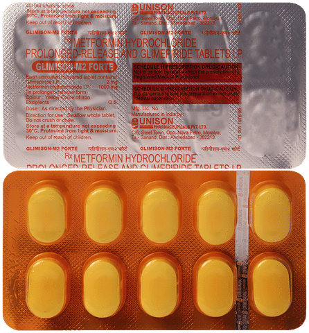 Glimison-M 2 Forte Tablet image Glimison-M 2 Forte Tablet image