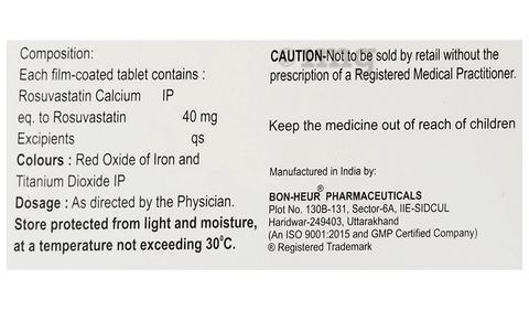RO ON 40mg Tablet image