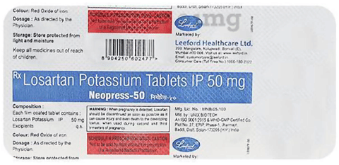 NEOpress 50mg Tablet image NEOpress 50mg Tablet image