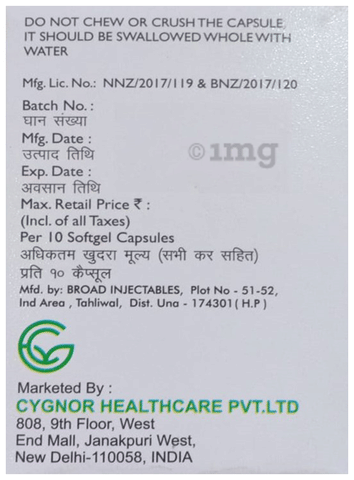 Calcyn Max Softgel Capsule image Calcyn Max Softgel Capsule image