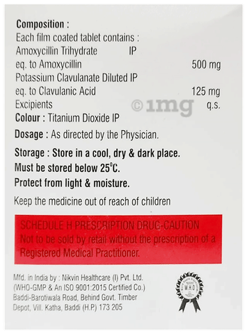 Amoxybliz 625 Tablet image Amoxybliz 625 Tablet image