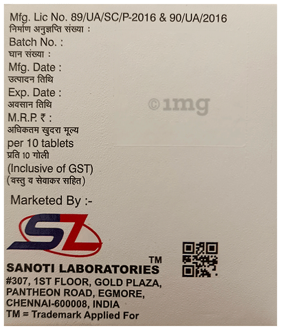 Sanocet-TP Tablet image