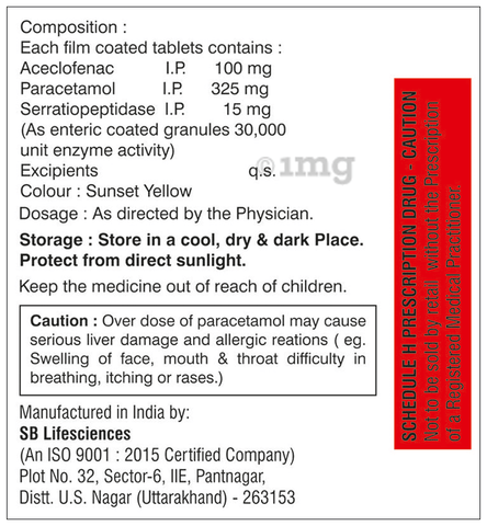 Dafoace-SP Tablet image