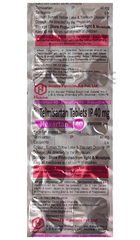 Hexartan 40 Tablet image
