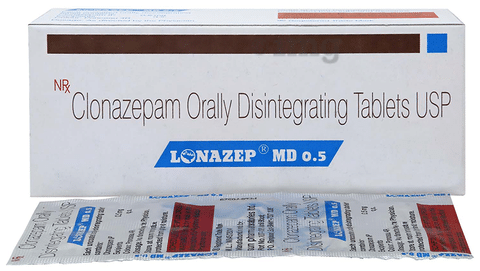 Lonazep MD 0.5 Tablet