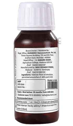 Durmeric Onedrop Intensive Valerian Root Herbal Care Oral ...