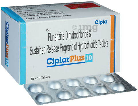 Ciplar Plus 10 Tablet SR image Ciplar Plus 10 Tablet SR image