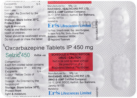 Selzic 450mg Tablet image Selzic 450mg Tablet image