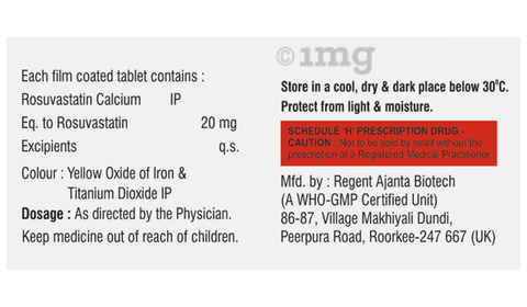 Rozcart 20 Tablet image Rozcart 20 Tablet image