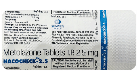 Nacocheck 2.5 Tablet image Nacocheck 2.5 Tablet image