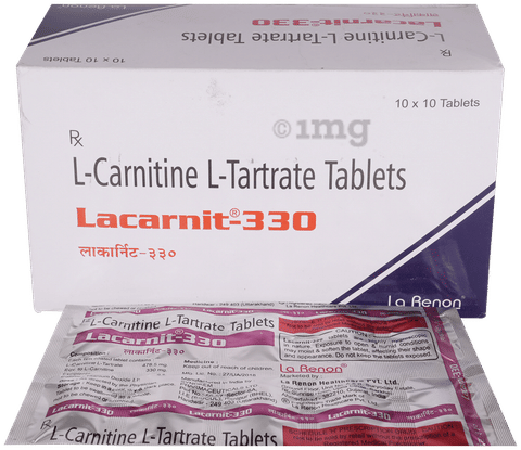 Lacarnit 330 Tablet image Lacarnit 330 Tablet image