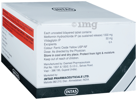 Intaglip-M SR 1000 Tablet image