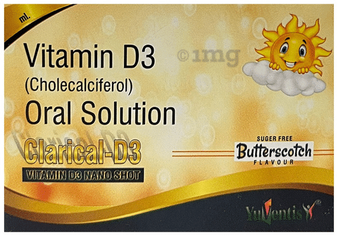 Clarical-D3 Vitamin D3 Nano Shot Butterscotch Sugar Free