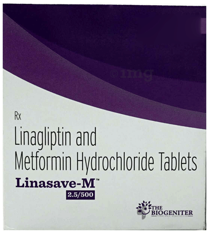 Linasave-M 2.5/500 Tablet image Linasave-M 2.5/500 Tablet image