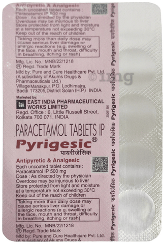 Pyrigesic Tablet image