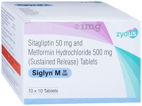 Siglyn M 50/500 Tablet SR image