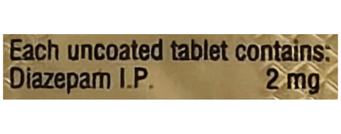 Valium 2mg Tablet image