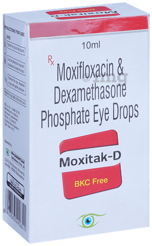 Moxitak D Eye Drop