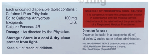 N-Xime 100 Tablet DT