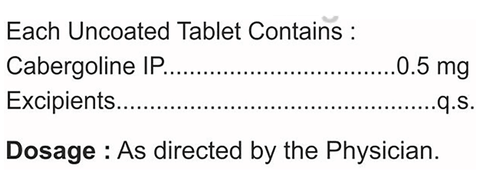 Cabsmile 0.5 Tablet image Cabsmile 0.5 Tablet image