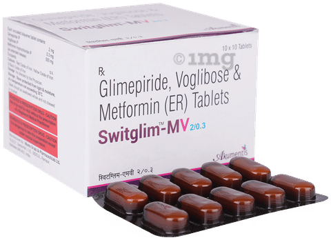 Switglim-MV 2/0.3 Tablet ER image