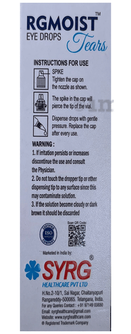 Rgmoist Tears Eye Drop image Rgmoist Tears Eye Drop image