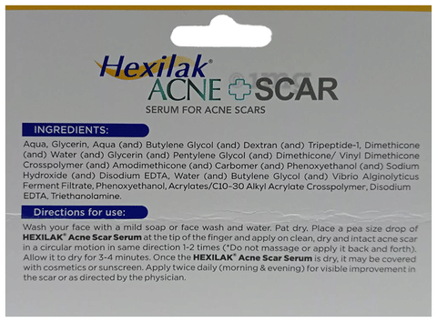 Hexilak Acne + Scar Serum image