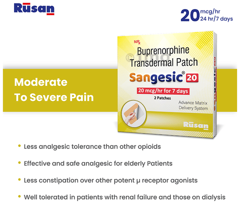 Sangesic 20 Transdermal Patch image