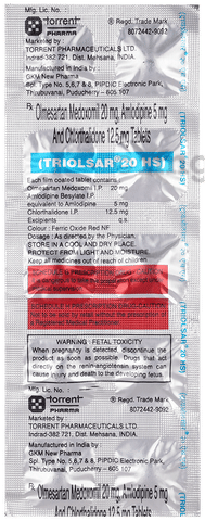Triolsar 20 HS Tablet image