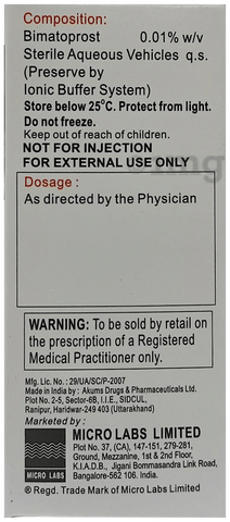 Bimaday LS Eye Drop image