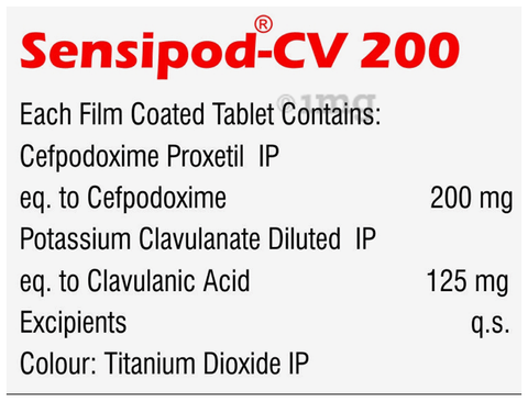 Sensipod-CV 200 Tablet image Sensipod-CV 200 Tablet image