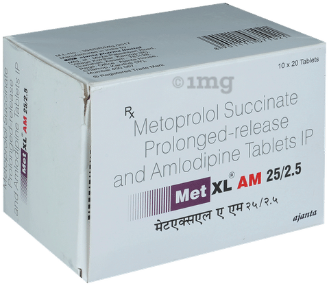 Met XL AM 25/2.5 Tablet