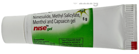 Nise Pain Relief Gel: Buy tube of 5.0 gm Gel at best price in