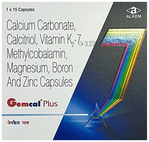 Gemcal Plus Soft Gelatin Capsule