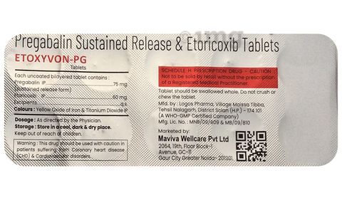 Etoxyvon-PG Tablet SR image