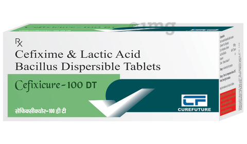 Cefixicure 100 DT Tablet image