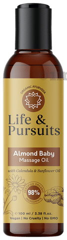Life and pursuits sale baby massage oil