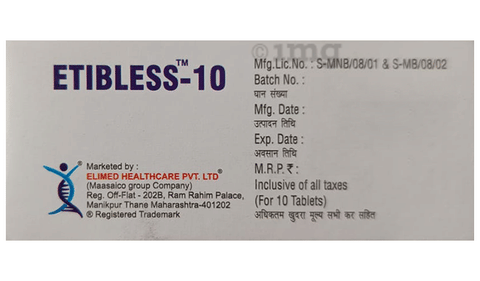 Etibless 10 Tablet image Etibless 10 Tablet image