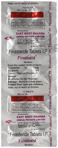 Finabald 1mg Tablet image