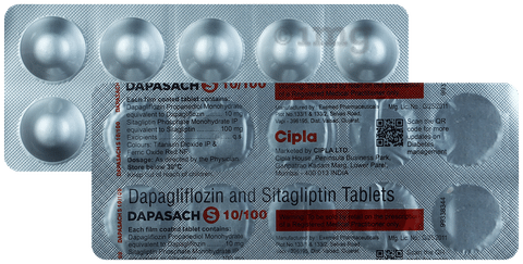 Dapasach S 10mg/100mg Tablet