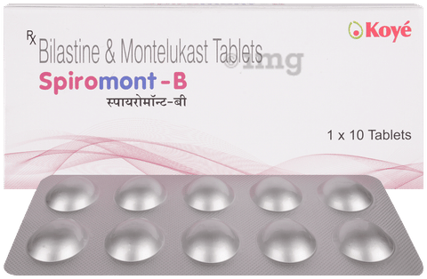 Spiromont B 20mg/10mg Tablet image Spiromont B 20mg/10mg Tablet image