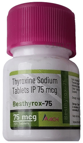 Besthyrox 75 Tablet image Besthyrox 75 Tablet image