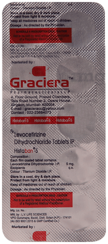 Histaban 5mg Tablet image