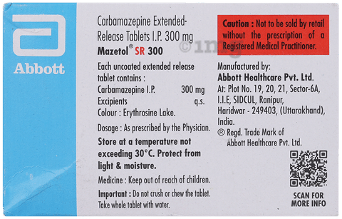 Mazetol SR 300 Tablet image Mazetol SR 300 Tablet image