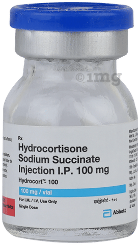 Hydrocort 100mg Injection image Hydrocort 100mg Injection image