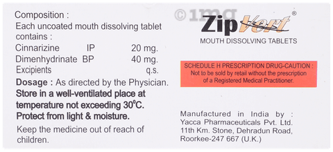 Zipvert Tablet MD image