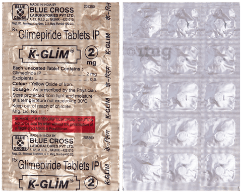 K-Glim 2mg Tablet