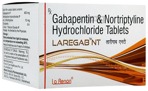 Laregab NT 400mg/10mg Tablet